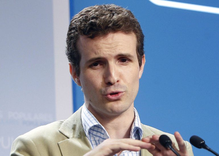 El vicesecretario de Comunicación del PP, Pablo Casado. El vicesecretario de Comunicación del PP, Pablo Casado.