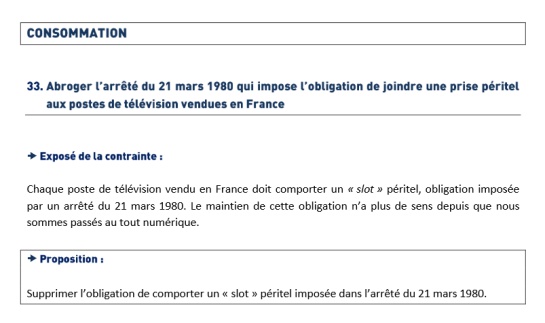 Petición de la patronal francesa para que el Gobierno derogue la obligatoriedad del Euroconector Petición de la patronal francesa para que el Gobierno derogue la obligatoriedad del Euroconector