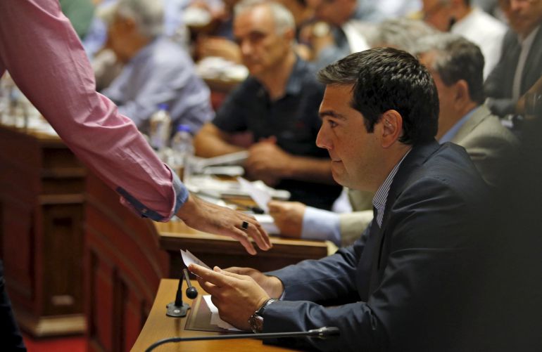 El primer ministro griego, Alexis Tsipras. El primer ministro griego, Alexis Tsipras.
