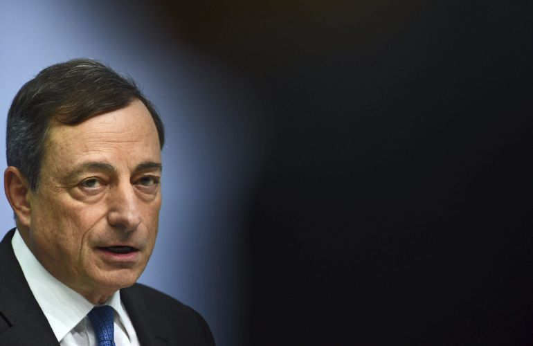 El presidente del Banco Central Europeo (BCE), Mario Draghi. El presidente del Banco Central Europeo (BCE), Mario Draghi.