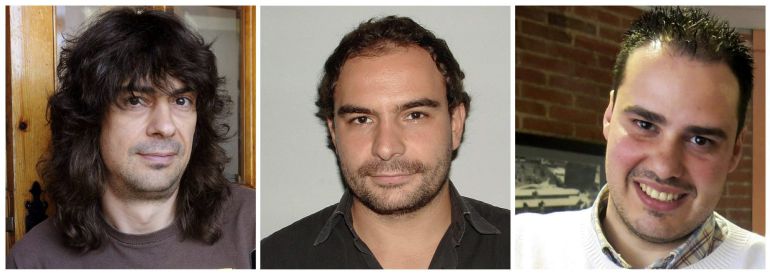 José Manuel López, Ángel Sastre, y Antonio Pampliega, los tres periodistas que llevan varios días desaparecidos en Siria. José Manuel López, Ángel Sastre, y Antonio Pampliega, los tres periodistas que llevan varios días desaparecidos en Siria.
