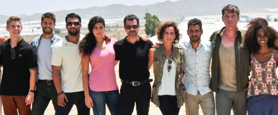 Reparto de la serie 'Mar de plástico'