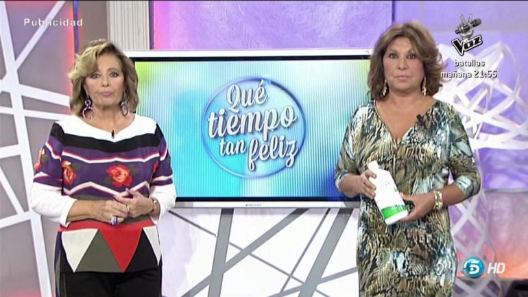 María Teresa Campos y Meli Camacho en el programa 'Qué tiempo tan feliz' María Teresa Campos y Meli Camacho en el programa 'Qué tiempo tan feliz'