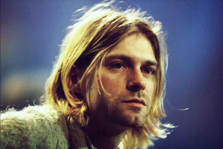 Kurt Cobain, en una fotografía de archivo. Kurt Cobain, en una fotografía de archivo.