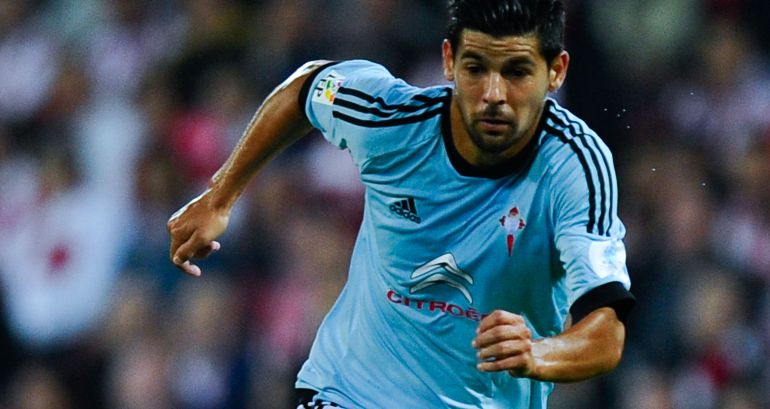 Nolito, en un partido con el Celta de Vigo. Nolito, en un partido con el Celta de Vigo.