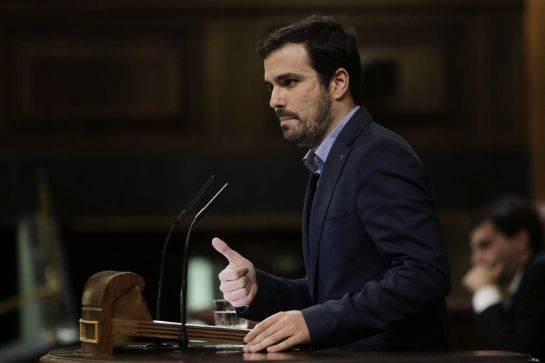 El candidato de Izquierda Unida a la presidencia del Gobierno, Alberto Garzón. El candidato de Izquierda Unida a la presidencia del Gobierno, Alberto Garzón.
