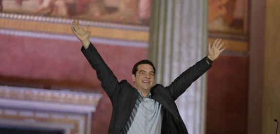 El líder de Syriza, Alexis Tsipras, ganador de las elecciones griegas. El líder de Syriza, Alexis Tsipras, ganador de las elecciones griegas.