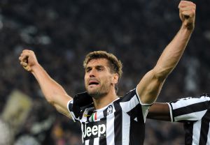 Llorente celebra un gol con la Juventus. Llorente celebra un gol con la Juventus.
