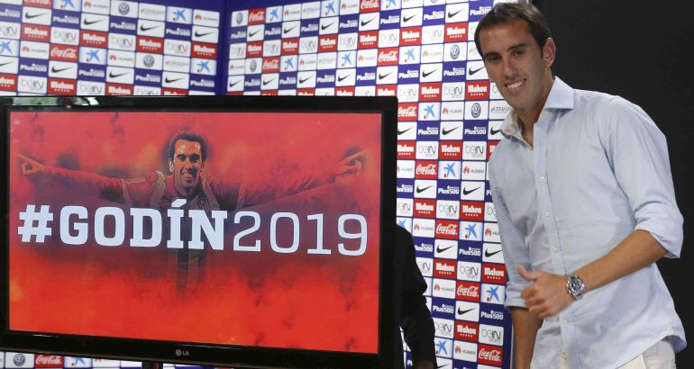 El uruguayo ha explicado sus sensaciones tras renovar con el Atlético hasta 2019. El uruguayo ha explicado sus sensaciones tras renovar con el Atlético hasta 2019.