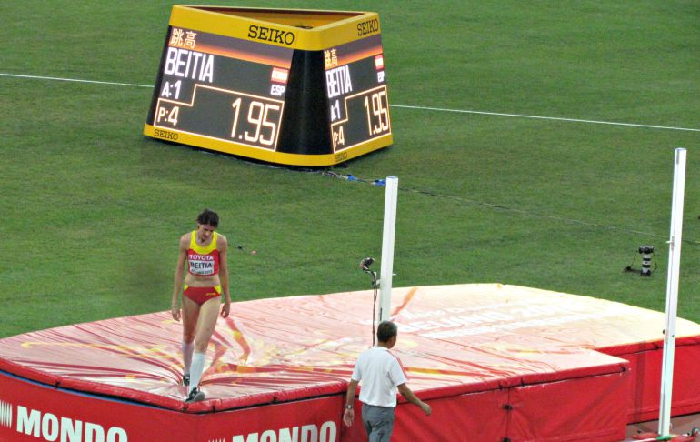 Ruth Beitia es quinta en el mundial de Pekín Ruth Beitia es quinta en el mundial de Pekín