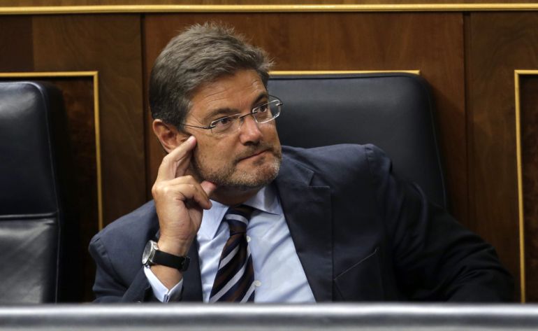 El ministro de Justicia, Rafael Catalá, en una fotografía de archivo. El ministro de Justicia, Rafael Catalá, en una fotografía de archivo.