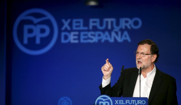 El presidente del Gobierno, Mariano Rajoy, durante un acto del Partido Popular en Lloret de Mar, el pasado 5 de septiembre. El presidente del Gobierno, Mariano Rajoy, durante un acto del Partido Popular en Lloret de Mar, el pasado 5 de septiembre.