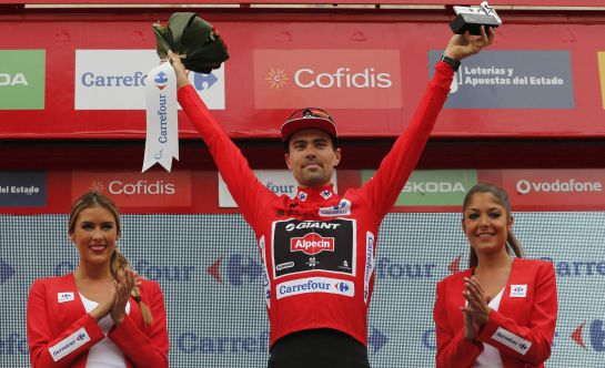 Tom Dumoulin vence en Burgos y comanda la general con 3 segundos de ventaja sobre Fabio Aru. Tom Dumoulin vence en Burgos y comanda la general con 3 segundos de ventaja sobre Fabio Aru.