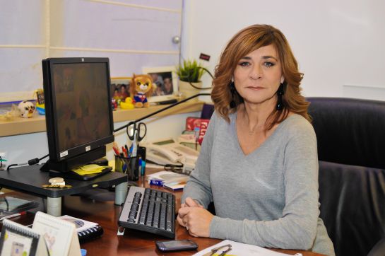 Sonia Martínez, directora de Ficción de Atresmedia, en su despacho Sonia Martínez, directora de Ficción de Atresmedia, en su despacho