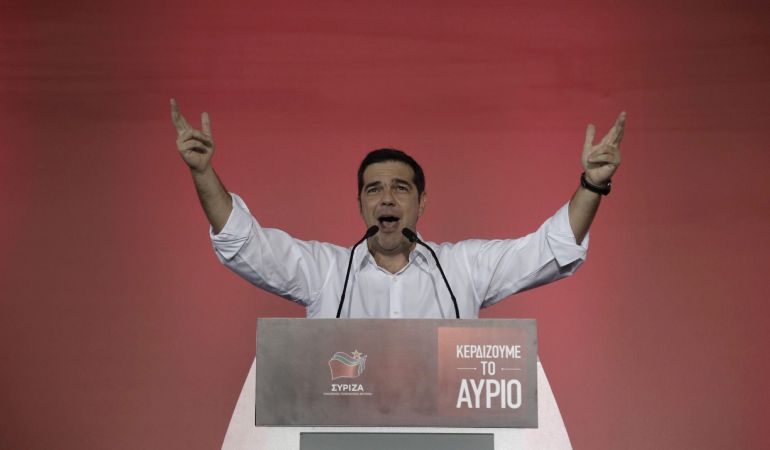 El exprimer ministro griego y líder de Syriza, Alexis Tsipras. El exprimer ministro griego y líder de Syriza, Alexis Tsipras.