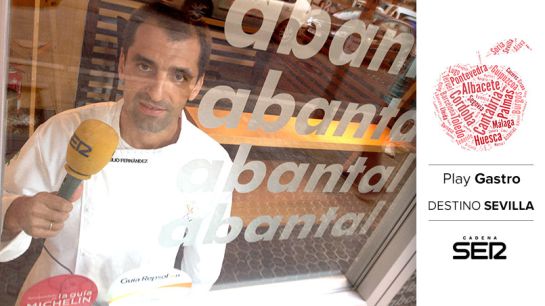 Julio Fernández, chef del restaurante Abantal. Julio Fernández, chef del restaurante Abantal.