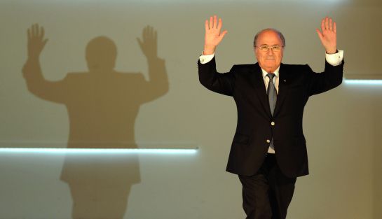 Blatter, en una imagen de 2011. Blatter, en una imagen de 2011.
