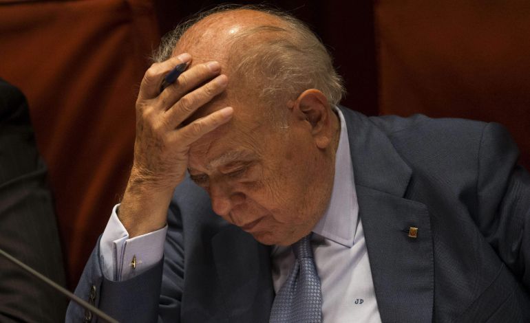 Jordi Pujol, durante su comparecencia en el Parlament catalán Jordi Pujol, durante su comparecencia en el Parlament catalán