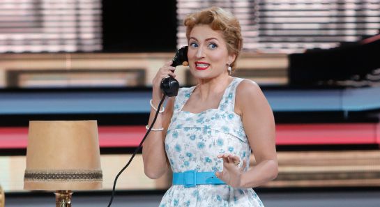 Silvia Abril es Doris Day en 'Tu cara me suena' Silvia Abril es Doris Day en 'Tu cara me suena'