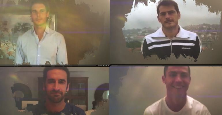 Cristiano, Raúl, Alonso, Nadal y más, en el nuevo videoclip de Julio Iglesias Cristiano, Raúl, Alonso, Nadal y más, en el nuevo videoclip de Julio Iglesias