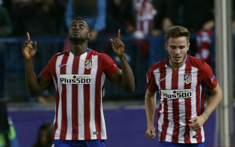 Jackson Martinez celebra el gol anotado ante el Astana. Jackson Martinez celebra el gol anotado ante el Astana.