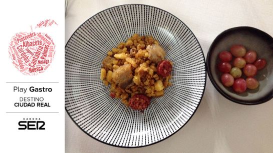 Migas manchegas (El Bodegón, Daimiel). Migas manchegas (El Bodegón, Daimiel).