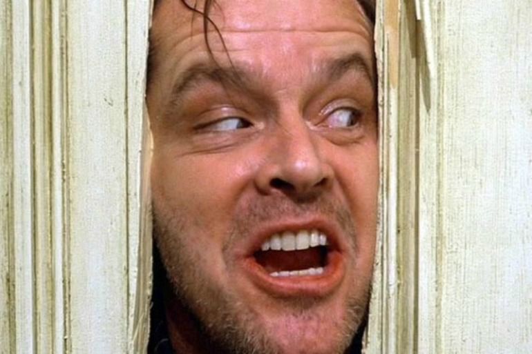 Jack Nicholson en 'El resplandor', de Stanley Kubrick. Jack Nicholson en 'El resplandor', de Stanley Kubrick.