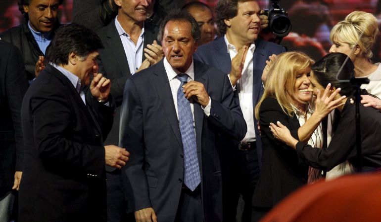El candidato oficialista a presidir Argentina, Daniel Scioli. El candidato oficialista a presidir Argentina, Daniel Scioli.
