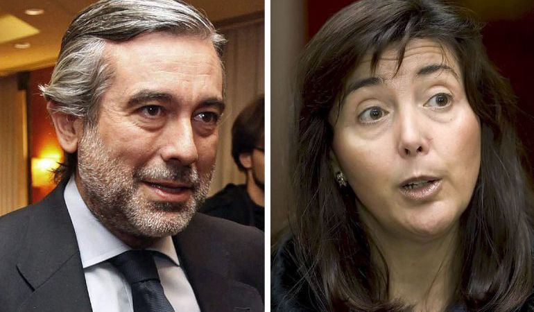 Los magistrados Enrique López y Concepción Espejel. Los magistrados Enrique López y Concepción Espejel.