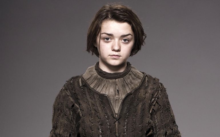 Maisie Williams da vida a Arya Stark en 'Juego de Tronos' Maisie Williams da vida a Arya Stark en 'Juego de Tronos'