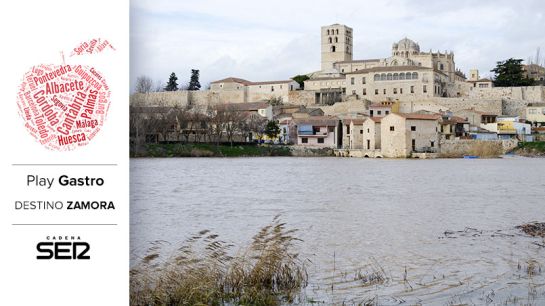 Zamora, bañada por el río Duero. Zamora, bañada por el río Duero.