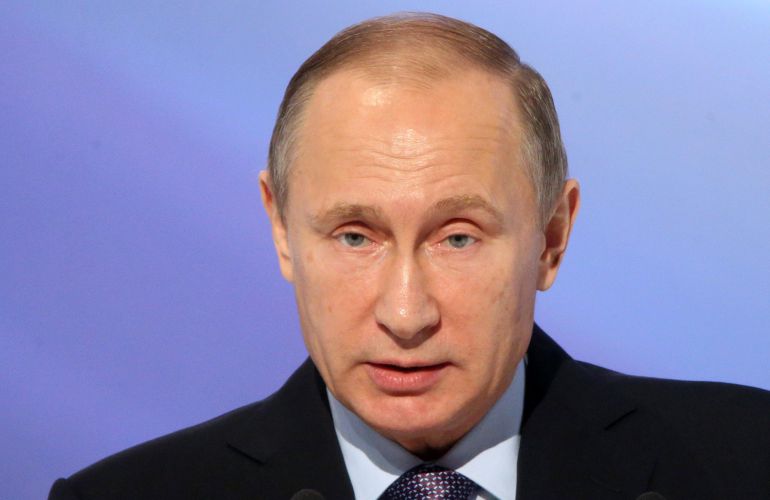 El presidente ruso Vladimir Putin. El presidente ruso Vladimir Putin.
