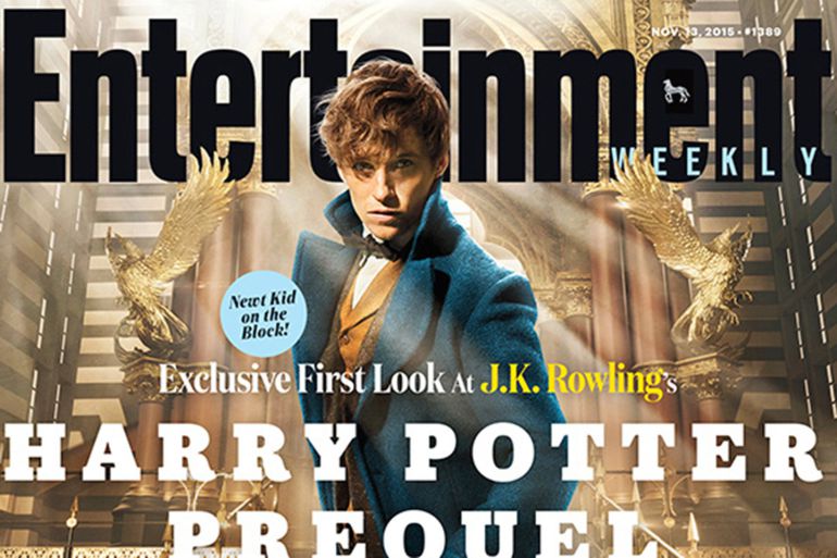 Imagen del actor Eddie Redmayne caracterizado como Newt Scamander, nuevo protagonista. Imagen del actor Eddie Redmayne caracterizado como Newt Scamander, nuevo protagonista.