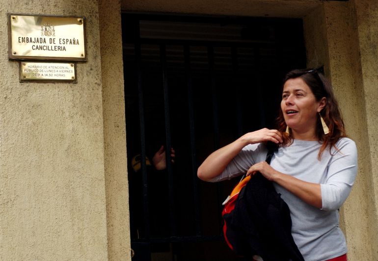 Carmen Soria, hija del diplomático español Carmelo Soria, asesinado en 1976, en una imagen del 17 de octubre de 2005. Carmen Soria, hija del diplomático español Carmelo Soria, asesinado en 1976, en una imagen del 17 de octubre de 2005.