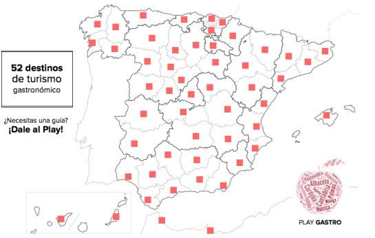 Cada programa es una guía de turismo gastronómico con recomendaciones de restaurantes, tiendas, bodegas, canciones, historias, paisajes...