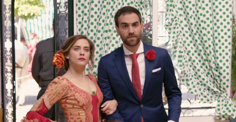 María León y Jon Plazaola, protagonistas de 'Allí abajo' María León y Jon Plazaola, protagonistas de 'Allí abajo'