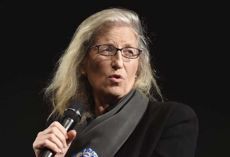 La fotógrafa estadounidense Annie Leibovitz durante la presentación del Calendario Pirelli 2016 en Lodres La fotógrafa estadounidense Annie Leibovitz durante la presentación del Calendario Pirelli 2016 en Lodres