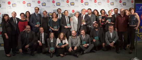 Ganadores de la II Edición de los Premios MiM Series Ganadores de la II Edición de los Premios MiM Series