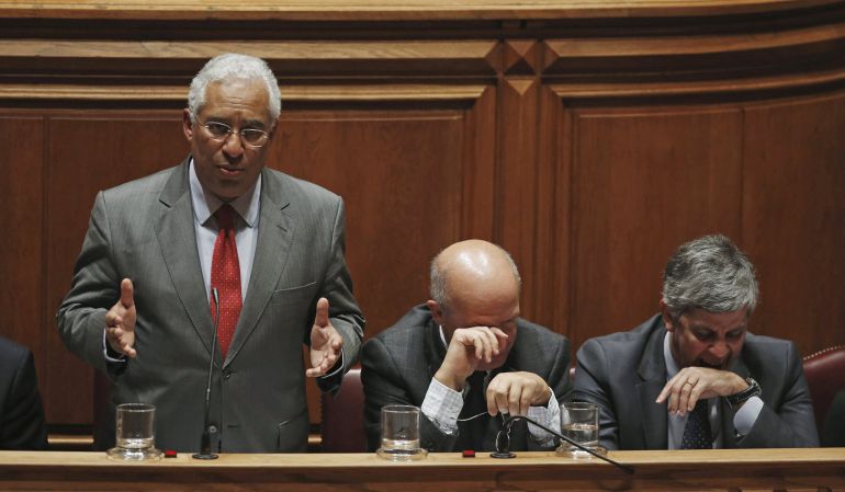 El primer ministro Antonio Costa durante un debate El primer ministro Antonio Costa durante un debate