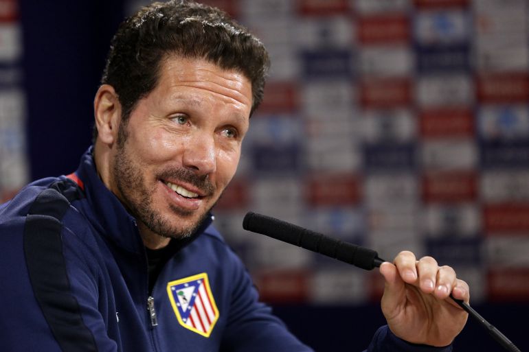 Simeone: "No necesito que Saúl se parezca a Tiago" Simeone: "No necesito que Saúl se parezca a Tiago"