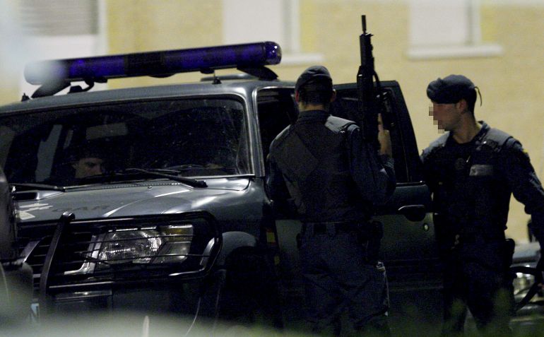 Fotografía de archivo de la detención de Aitor Elizaran en 2009. Fotografía de archivo de la detención de Aitor Elizaran en 2009.