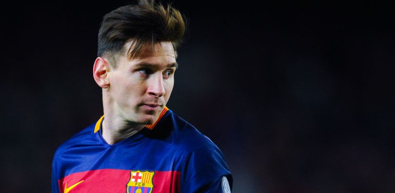 Leo Messi, durante un partido con el Barça Leo Messi, durante un partido con el Barça