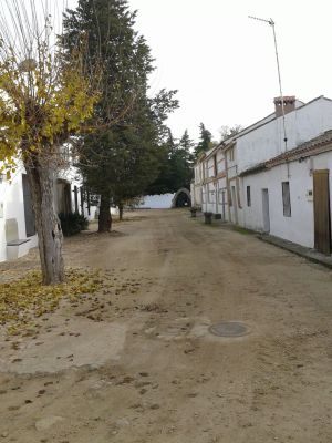 Una de las calles de Illán de Vacas Una de las calles de Illán de Vacas