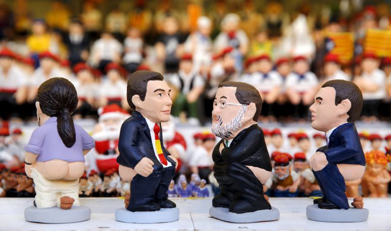 Los clásicos caganers de los candidatos a la presidencia del Gobierno Los clásicos caganers de los candidatos a la presidencia del Gobierno