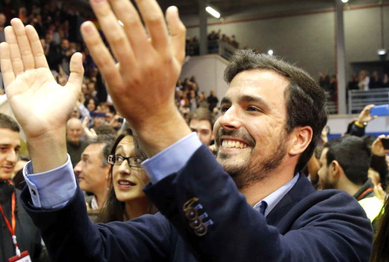 El candidato de IU-Unidad Popular, Alberto Garzón. El candidato de IU-Unidad Popular, Alberto Garzón.