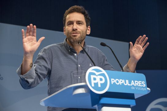 El candidato del PP Borja Sémper. El candidato del PP Borja Sémper.