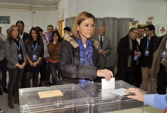 La presidenta del PP de Castilla-La Mancha, María Dolores de Cospedal. La presidenta del PP de Castilla-La Mancha, María Dolores de Cospedal.