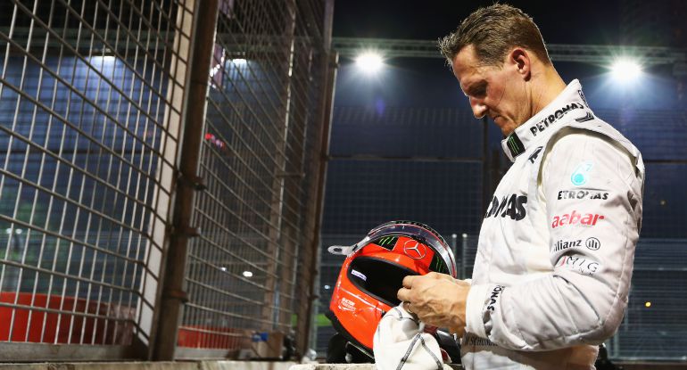 Michael Schumacher, en una imagen de 2012. Michael Schumacher, en una imagen de 2012.