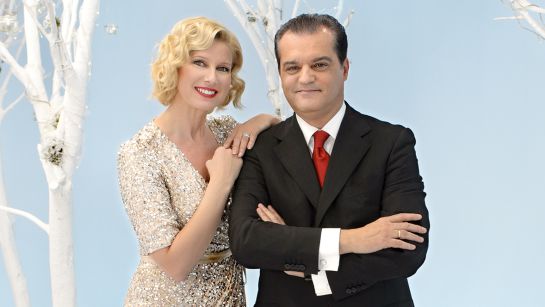 Anne Igartiburu y Ramón García dan las campanadas en La 1 Anne Igartiburu y Ramón García dan las campanadas en La 1
