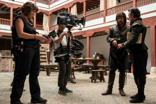 Rodaje de 'El Ministerio del Tiempo' en el Corral de Comedias de Almagro Rodaje de 'El Ministerio del Tiempo' en el Corral de Comedias de Almagro